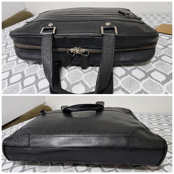 Authentic Louis Vuitton Taiga Alexander Briefcase Igor Business Bag - Picture 11 of 12